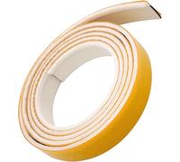ZAVIA Intumescent Fire Door Seal Strip Pack of 2| 5.2 M Long Each | Smoke Seal with Brush | Self-Adhesive Draught Excluder Sealing Tape | FD30 Approved (White)