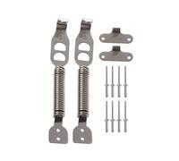 Zaviftie Sport Stainless Boot Bonnet Springs Clips Competition Hood Panel Race Rally Lock For IMPREZA EJ18 92-00 TK-01608 2x