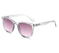 ZAVISH Reading Sunglasses Womens Designer Style Crystal Grey Tinted Sun Readers Glasses Spring Temples UV400 Lens & Case +1.75