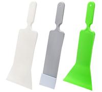 ZAVOOS 3 Pieces Window Tint Tools, Long Handle Design | Auto Bulldozer Squeegee Scrubber Paddle Squeegee Kit, Flat Glass Scraper Cleaning Tool for Car Front Windows Rear Glass