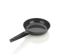 ZAVOR Noir 8 Inch Skillet - Premium Cast Aluminum with Titanium-based Nonstick Ceramic Coating & Removable Handles - Ultra Lightweight - Oven & Induction Ready | Noir Collection (ZCWNR25)