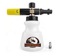 Zavrski Snow Foam Lance Cannon 1 Liter Adjustable Snow Foam Gun Nozzle for Karcher K2 K3 K4 K5 K6 K7 Pressure Washer Accessories Car Foam Sprayer with 1/4'' Quick Connector