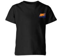 Zavvi Back To The Future 35 Hill Valley Front Kids T-Shirt - Black | Size: YXL Zavvi Black YXL