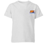 Zavvi Back To The Future 35 Hill Valley Front Kids T-Shirt - Grey | Size: YS Zavvi Grey YS