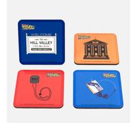Zavvi Back To The Future Corkbacked Coaster Set