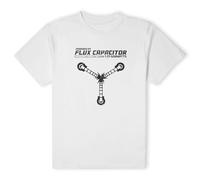 Zavvi Back to The Future Powered By Flux Capacitor T-Shirt - White L