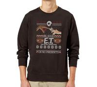 Zavvi E.T. the Extra-Terrestrial Be Good or No Presents Christmas Jumper - Black XXL