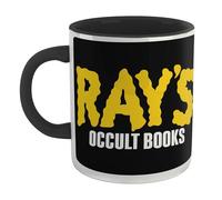 Zavvi Ghostbusters Ray's Occult Books Mug - Black