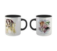 Zavvi Harry Potter Hufflepuff Mug - Black