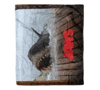 Zavvi Jaws Shark Scene Fleece Blanket