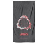 Zavvi Jaws Shark Teeth Compass Beach Towel