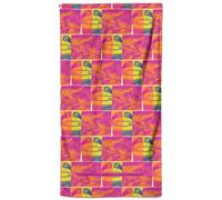 Zavvi Jurassic Park Bright Dino Strip Beach Towel