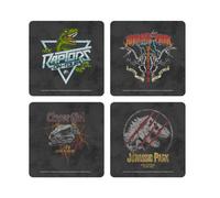 Zavvi Jurassic Park Dino Corkbacked Coaster Set