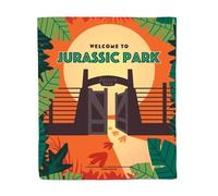Jurassic Park Gates Fleece Blanket - M