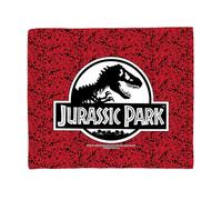 Zavvi Jurassic Park Logo Fleece Blanket