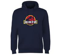 Zavvi Jurassic Park Logo Hoodie - Navy XXL