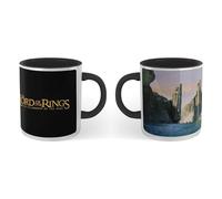 Zavvi Lord of The Rings Argonath Mug - Black
