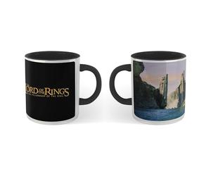 Zavvi Lord of The Rings Argonath Mug - Black