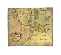 Zavvi Lord Of The Rings Middle Earth Fleece Blanket