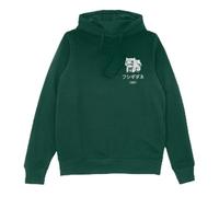 Zavvi Official Pokémon Bulbasaur Evo Adults Hoodie - Green | Licensed Merchandise | 70% Cotton 30% Polyester | Regular Fit Unisex Pullover | Bulbasaur, Ivysaur and Venusaur