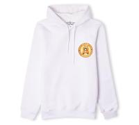 Zavvi Official Pokémon Team Bidoof Adults Hoodie - White | Licensed Merchandise | 70% Cotton 30% Polyester | Regular Fit Unisex Pullover