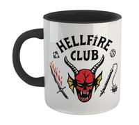 Zavvi Official Stranger Things Hellfire Club Mug Black