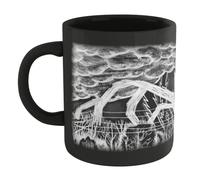 Zavvi Official Stranger Things Mind Flayer Drawing Mug Black