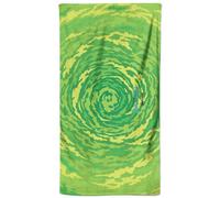 Zavvi Rick And Morty Portal All Over Pattern Beach Towel