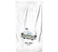 Zavvi Rick And Morty Spaceship Beach Towel