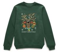 Zavvi Scooby Doo Christmas Jumper - Forest Green L