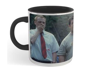 Zavvi Shaun of The Dead I Think We Should Go Back Inside Mug - Black