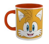 Zavvi Sonic The Hedgehog Tails Face Mug - Orange