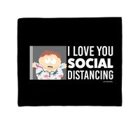 South Park I Love You Social Distancing Fleece Blanket - M