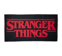 Zavvi Stranger Things Logo Beach Towel