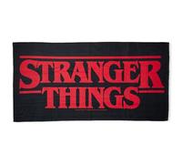 Zavvi Stranger Things Logo Beach Towel