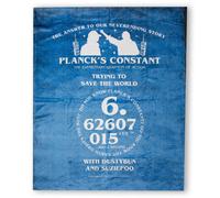 Zavvi Stranger Things Planck's Constant Fleece Blanket