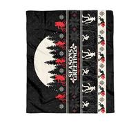 Zavvi Stranger Things Seasons Greetings From The Upside Down Fleece Blanket