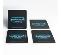 Zavvi Stranger Things Starcourt Mall Corkbacked Coaster Set