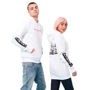 Zavvi Street Fighter Arcade Line Up Unisex Hoodie - White S