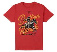 Zavvi Yellowstone Dutton Ranch Lasso Unisex T-Shirt - Red