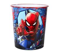 Zawadi Global Spiderman Kids Childrens Waste Bucket Paper Bin Basket for Bedroom Study Desk Dustbin