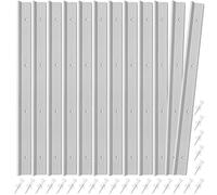 ZAWAGIIK Layout Block System for Stained Glass Panels 6" Pack of 12 Layout Block System for Stained Glass Supplies and Tools with 50 Push Pins for Stained Glass Making Craft