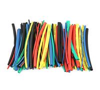 ZAWELIYO 100pcs Heat Shrink Tube, USB Cable Breakage Repair, 1/1.5/2.5/3/5mm D x 100mm L, Wire Insulated Sleeving Protecting for Wire Insulating, Charging Cable