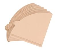 ZAWELIYO 100PCS Natural Wood Pulp Coffee Filter Paper for Coffee Enjoyment At Home or Office (#1)