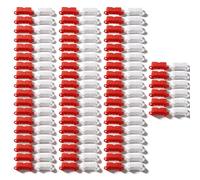 ZAWELIYO 120PCS RC Car Track Barriers DIY Racing Road Block Set Drifting Race Track Perimeter Fence for Remote Control Car Drift Practice Compatible with 1/14 1/28 Scale Vehicles Indoor Outdoor Play