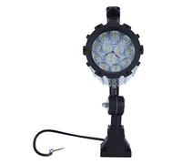 ZAWELIYO 12W 24V CNC Machine 12LED Working Light Lamp, Bright, Soft, No Flash, Low Energy Consumption, Aluminum Alloy Holder, Safe Base, Thick Support, LED Light Head