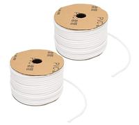 ZAWELIYO 2-Pack PVC Wire Marking Sleeves - Flexible Cable Sheath Tubes with Grip Design for Printer Wiring & Industrial Organization (ZMY-1.5)