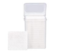 ZAWELIYO 200Pcs Nail Wipes, Lint Wipes, Glue for Eyelash Extension, Nail Multifunctional Eyelash Glue Remover for Makeup Removal Polish Removal (White)