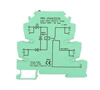 ZAWELIYO 230V AC 220V DC Relay, MRC-25A61Z230 Ultra Thin DIN Rail Relay with Fast Connection and Easy to Use for Electrical Control