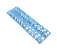 ZAWELIYO 28 Piece Nut and Bolt Thread Checker, Standard Sizes with Internal External Threads for Mechanics Carpenters DIY Enthusiasts